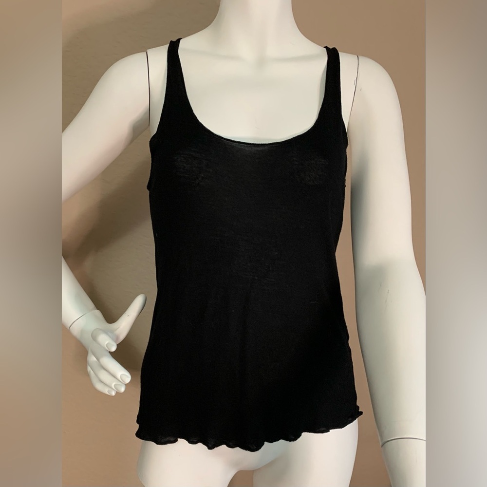 Madewell black tank top size small